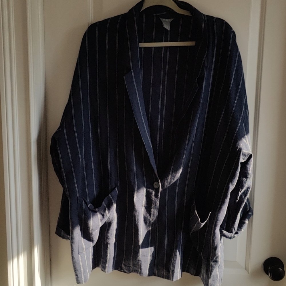 Lindex Linen Blend women oversized blazer